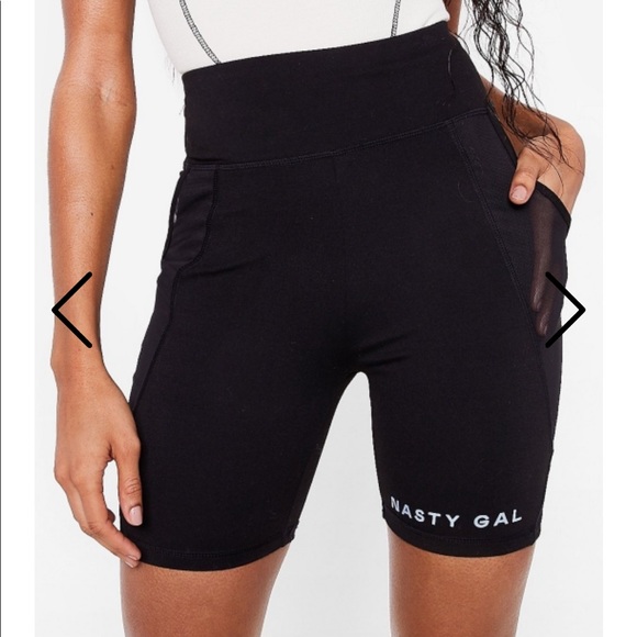 Nasty Gal Pants - Biker shorts